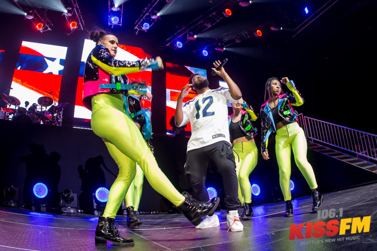 Khalid in Seattle for The Roxy Tour at WaMu Theater with PRETTYMUCH
