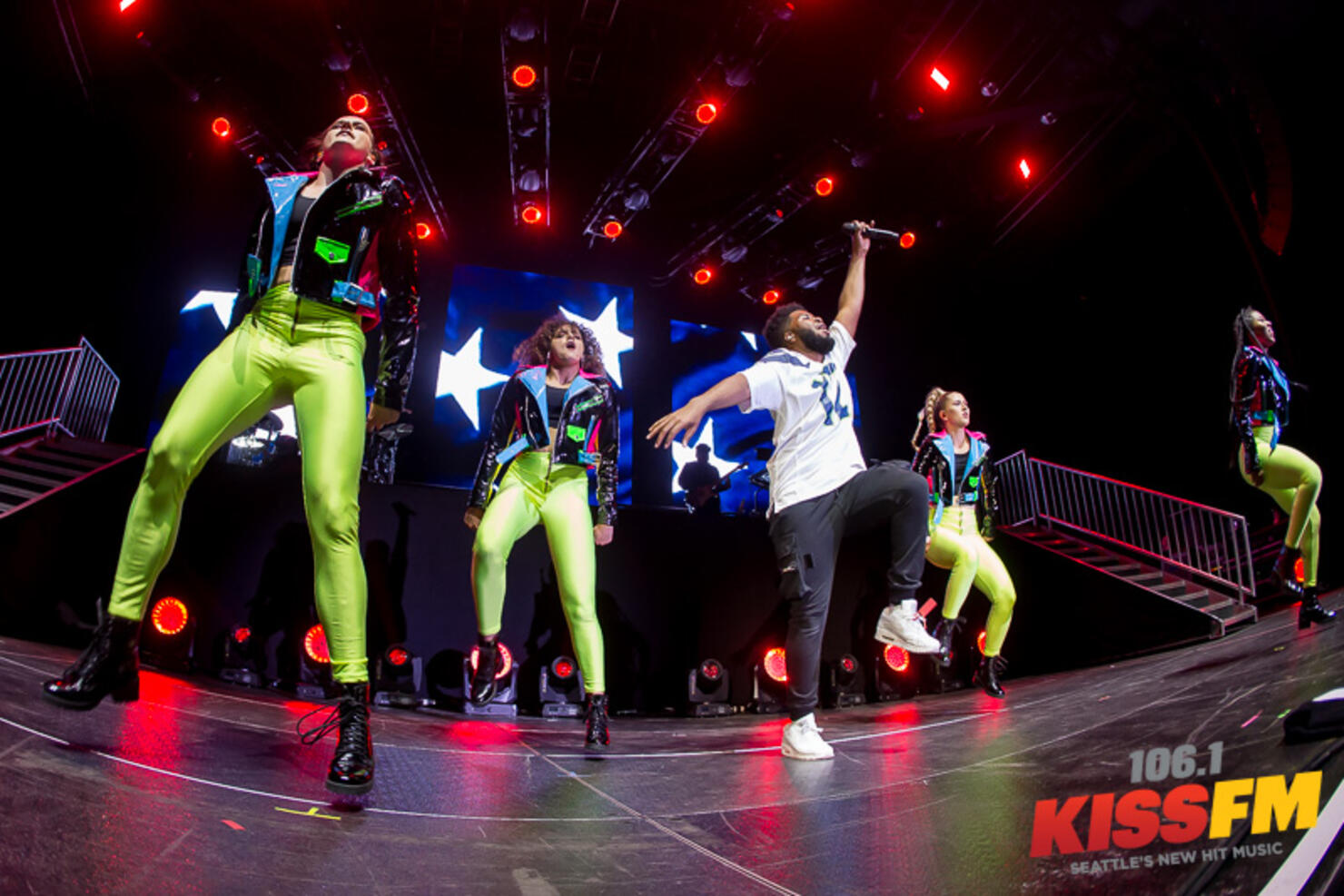 Khalid in Seattle for The Roxy Tour at WaMu Theater with PRETTYMUCH