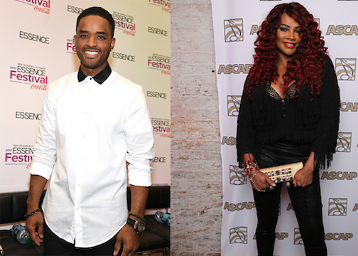 Larenz Tate & Pepa of Salt-N-Pepa - Getty Images