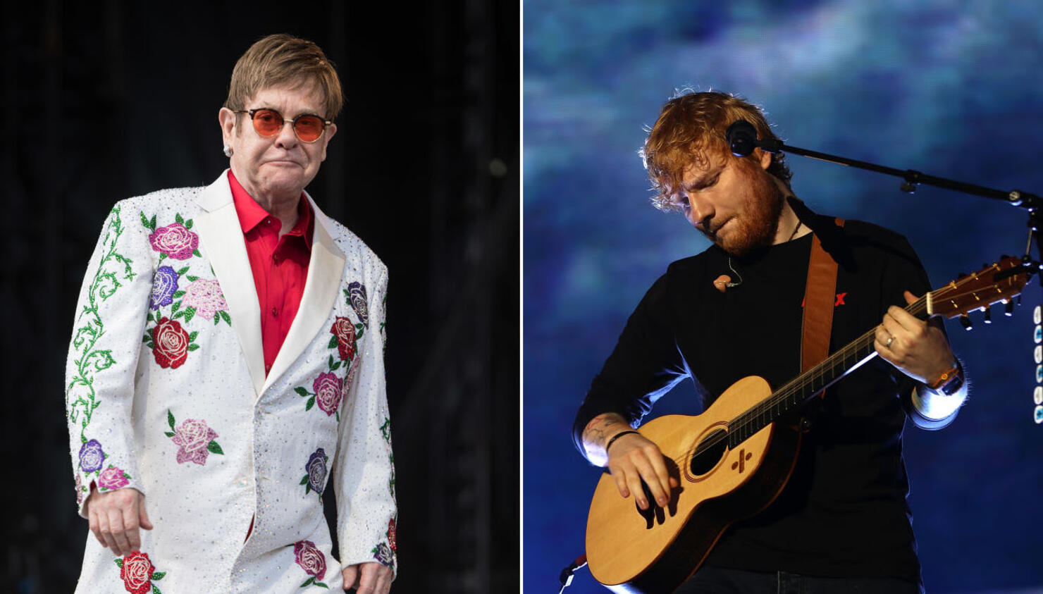 Elton John Is Sick of Hearing Ed Sheeran