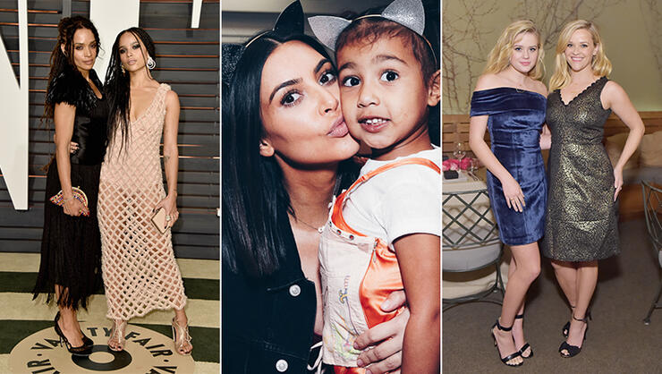 Celebrity Moms Their Look Alike Daughters Iheartradio