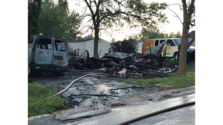 House destroyed by fire early Friday morning in Des Moines WHO TV