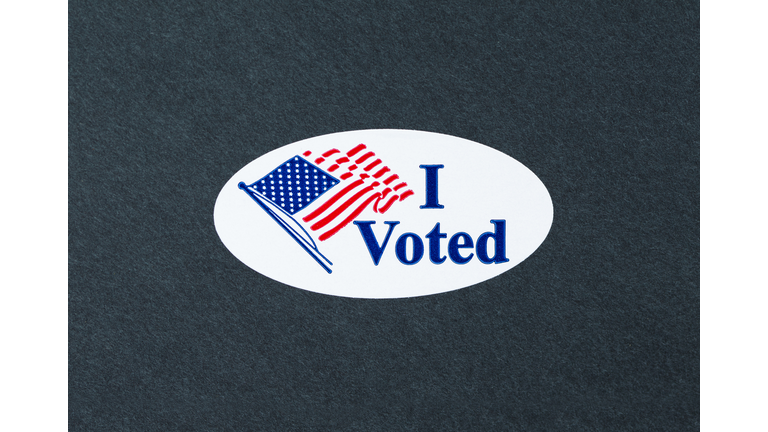 I Voted sticker. (Getty Images)