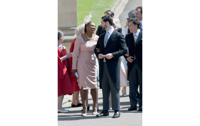 Serena Williams and Alexis Ohanian