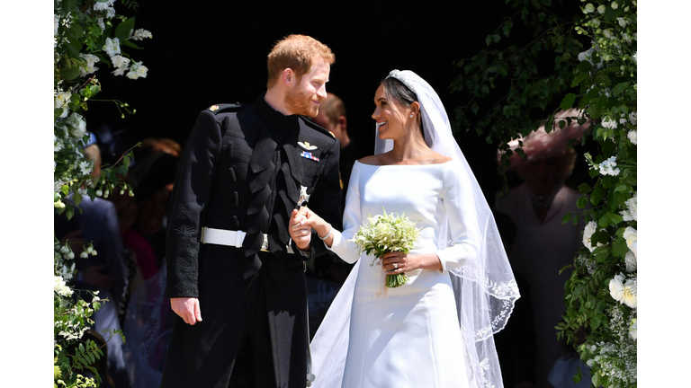 Britain's Prince Harry, Duke of Sussex and his wife Meghan, Duchess of Sussex