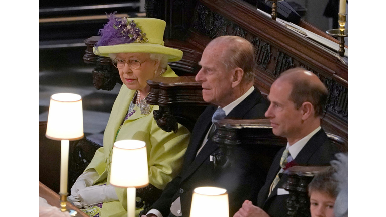 Queen Elizabeth II, the Duke of Edinburgh and the Earl of Wessex