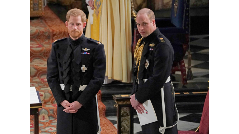 Prince Harry with his Best Man, the Duke of Cambridge