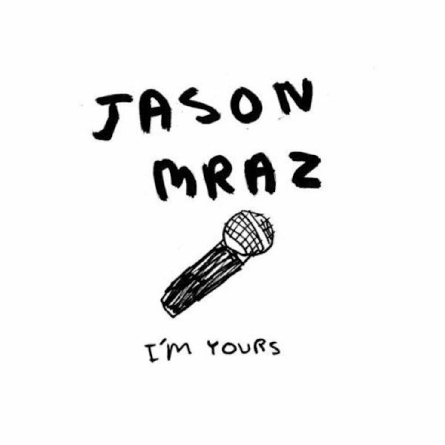 Jason Mraz "I'm Yours" Single Cover Art