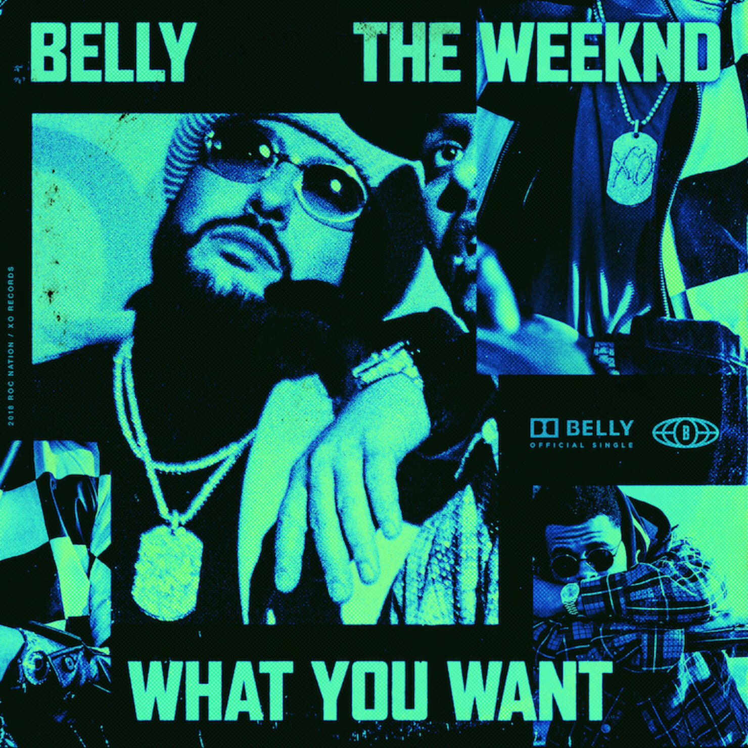 Belly & The Weeknd - "What You Want" Single Cover Art