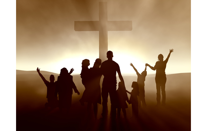 rejoicing around the cross