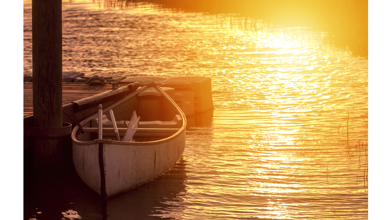 Boat on Water Getty RF