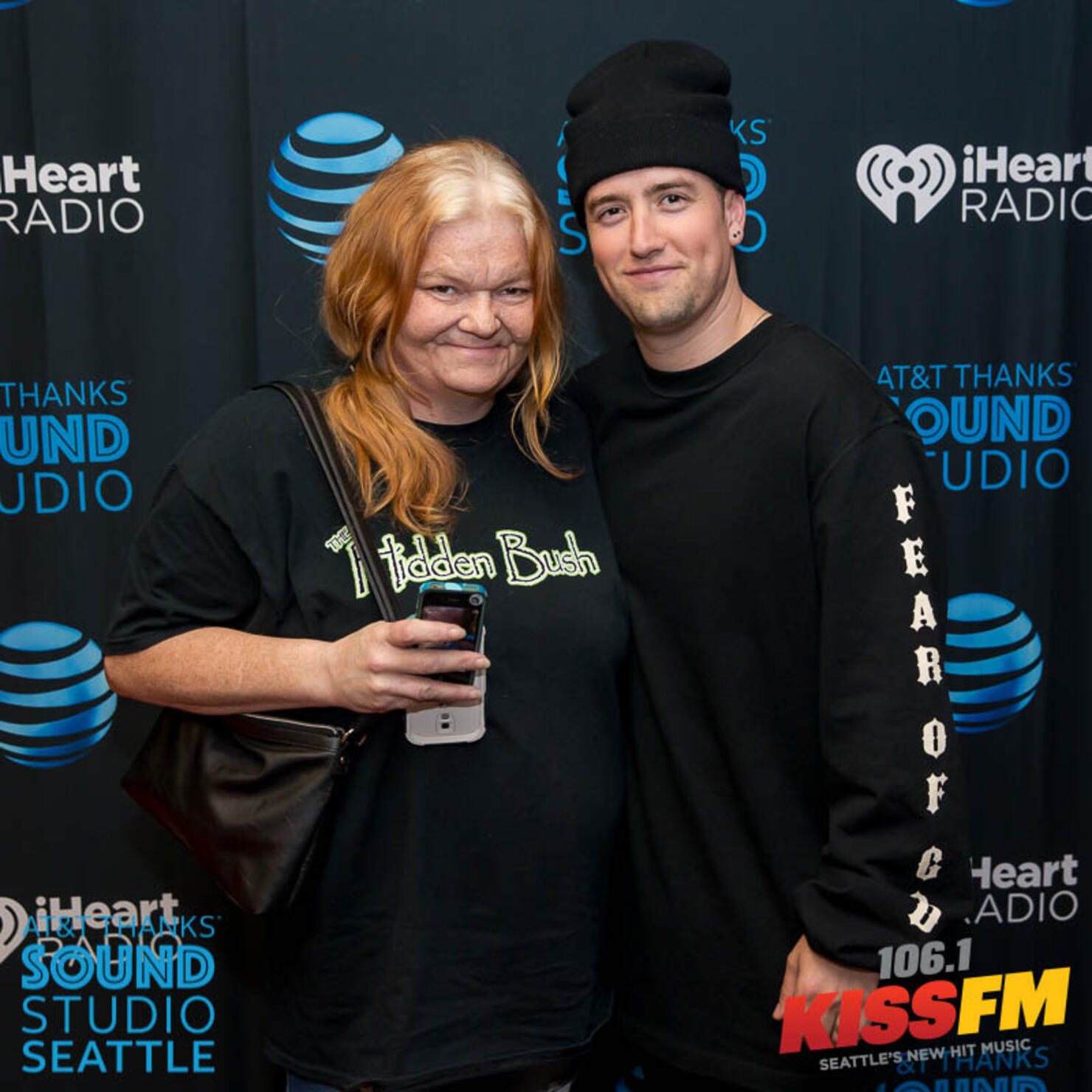 Meet and Greets with Logan Henderson - AT&T Thanks Sound Studio Seattle at 106.1 KISS FM