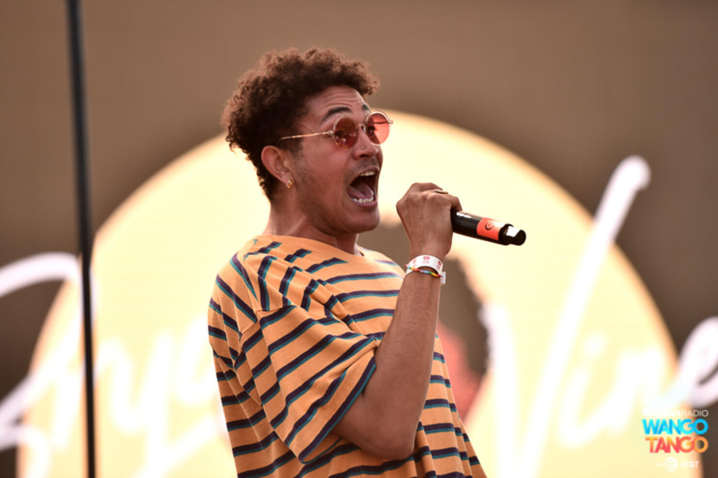 Bryce Vine performs live during the KIIS FM Wango Tango Village at the 2018 iHeartRadio Wango Tango