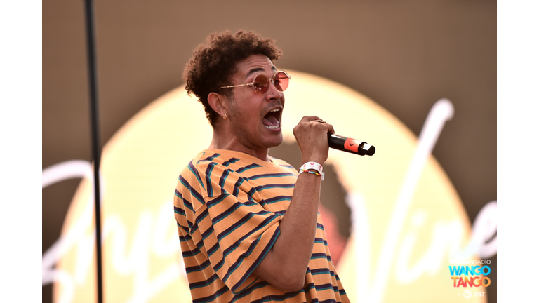Bryce Vine performs live during the KIIS FM Wango Tango Village at the 2018 iHeartRadio Wango Tango