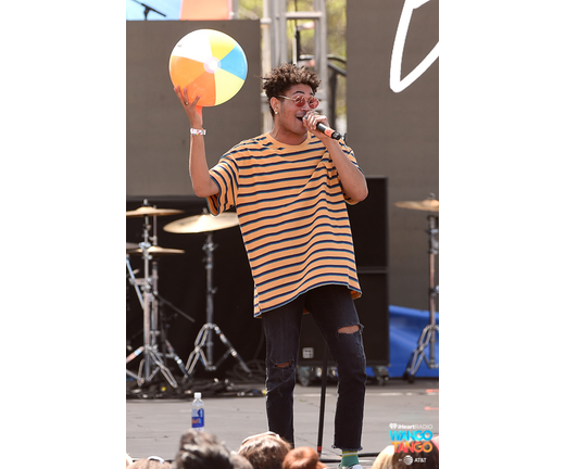 Bryce Vine performs live during the KIIS FM Wango Tango Village at the 2018 iHeartRadio Wango Tango