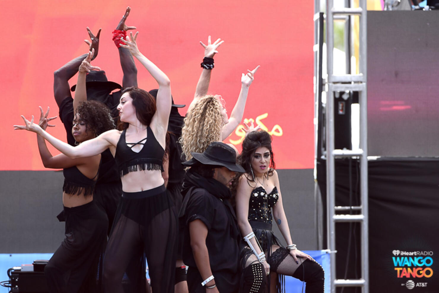  Farrah Mechael performs live during the KIIS FM Wango Tango Village at the 2018 iHeartRadio Wango  Tango 