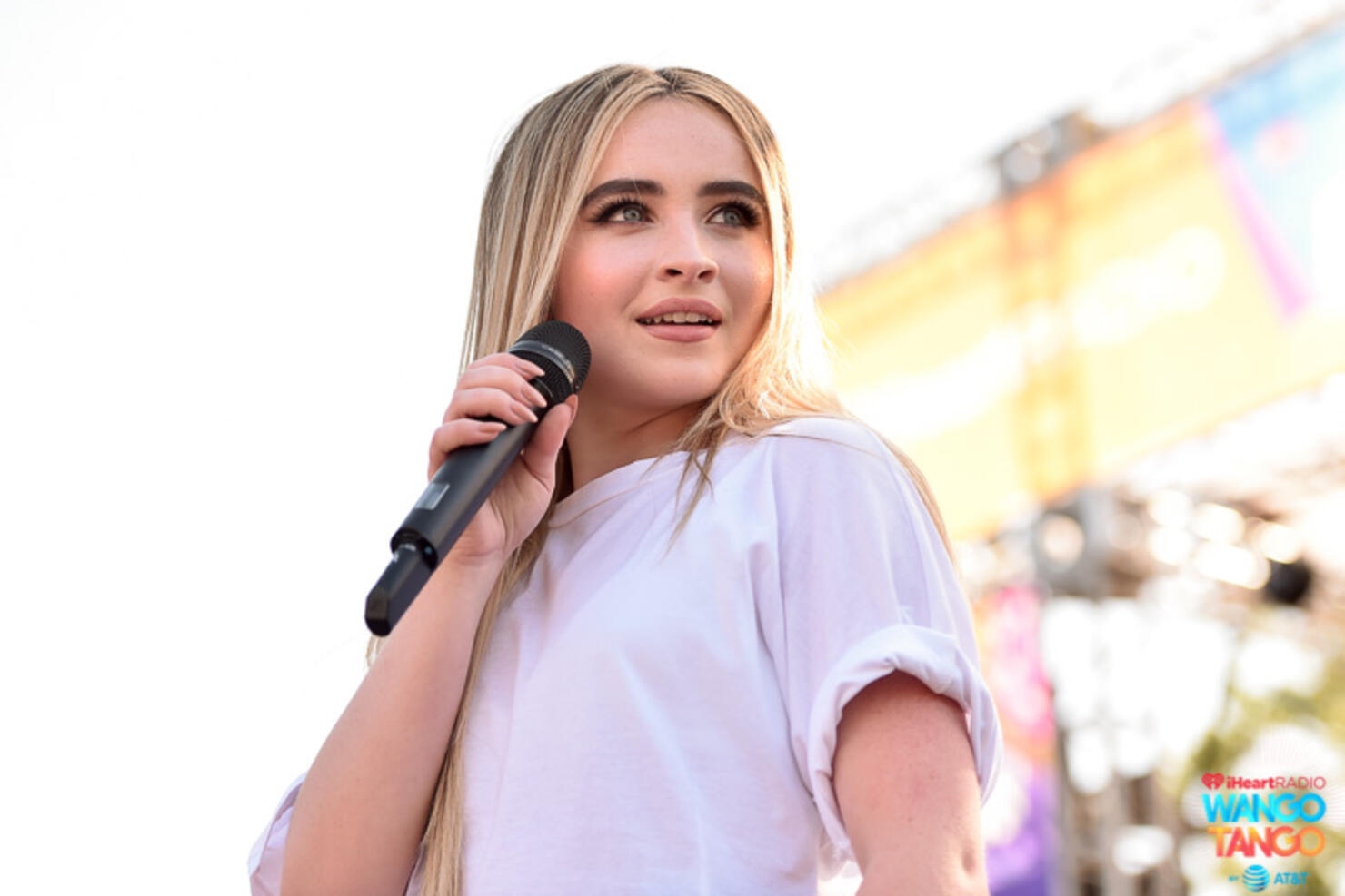 Sabrina Carpenter performs live at iHeartRadio's Wango Tango 2018