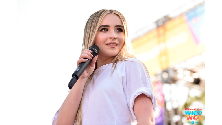 Sabrina Carpenter performs live at iHeartRadio's Wango Tango 2018