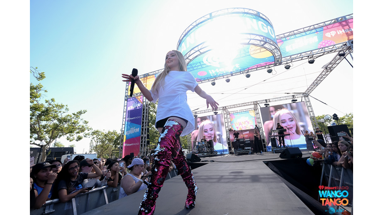 Sabrina Carpenter performs live at iHeartRadio's Wango Tango 2018