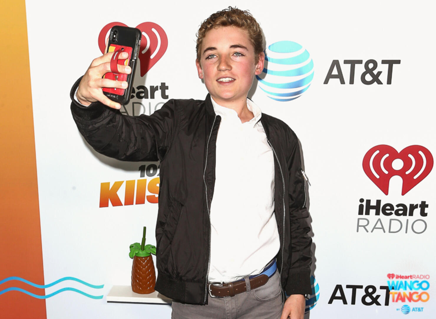Ryan McKenna arrives at the 2018 iHeartRadio Wango Tango by AT&T at Banc of California Stadium on June 2, 2018 in Los Angeles, California. 