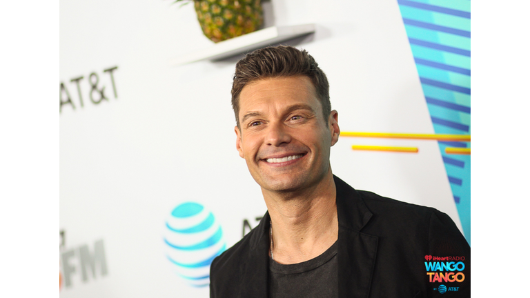 Ryan Seacrest arrives at the 2018 iHeartRadio Wango Tango by AT&T at Banc of California Stadium on June 2, 2018 in Los Angeles, California.