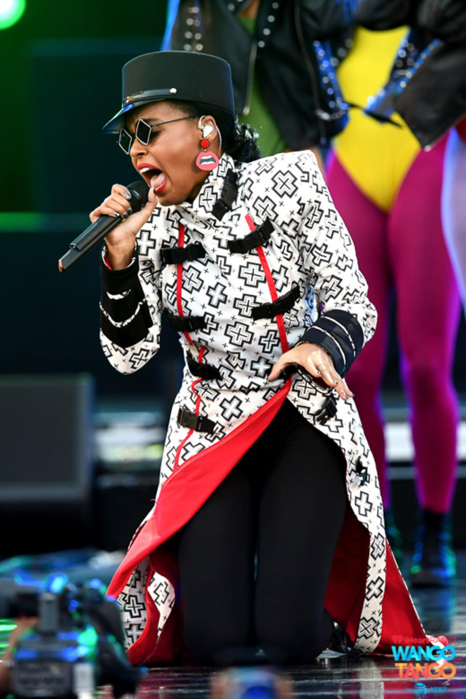  Janelle Monae performs onstage during the 2018 iHeartRadio Wango Tango by AT&T at Banc of California Stadium on June 2, 2018 in Los Angeles, California.