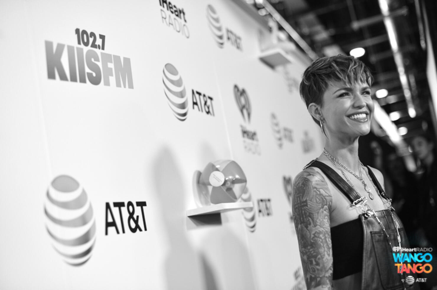  Ruby Rose arrives at the 2018 iHeartRadio Wango Tango by AT&T at Banc of California Stadium on June 2, 2018 in Los Angeles, California.