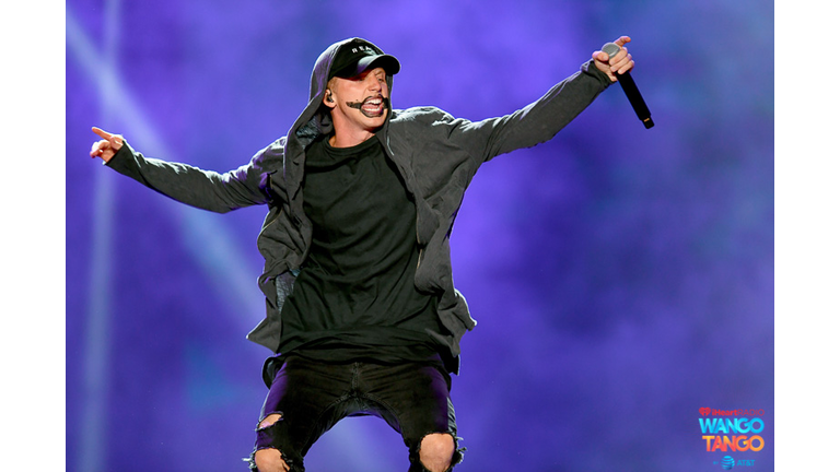  NF performs onstage during the 2018 iHeartRadio Wango Tango by AT&T at Banc of California Stadium on June 2, 2018 in Los Angeles, California.