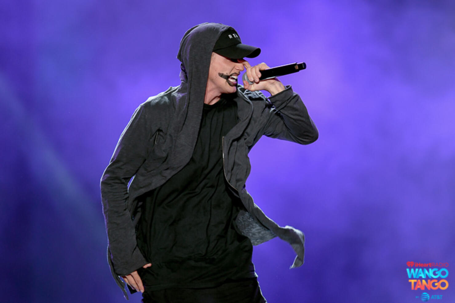  NF performs onstage during the 2018 iHeartRadio Wango Tango by AT&T at Banc of California Stadium on June 2, 2018 in Los Angeles, California.