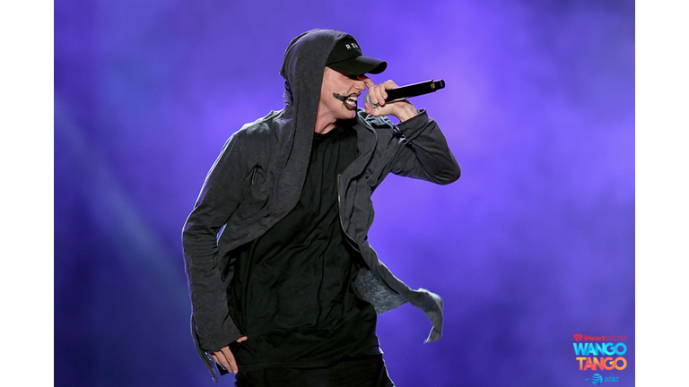  NF performs onstage during the 2018 iHeartRadio Wango Tango by AT&T at Banc of California Stadium on June 2, 2018 in Los Angeles, California.