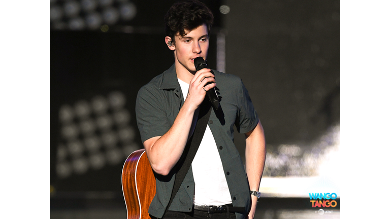Shawn Mendes performs onstage during the 2018 iHeartRadio Wango Tango by AT&T at Banc of California Stadium on June 2, 2018 in Los Angeles, California. 