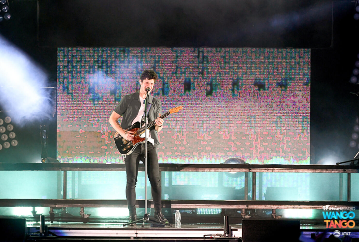 Shawn Mendes performs onstage during the 2018 iHeartRadio Wango Tango by AT&T at Banc of California Stadium on June 2, 2018 in Los Angeles, California. 
