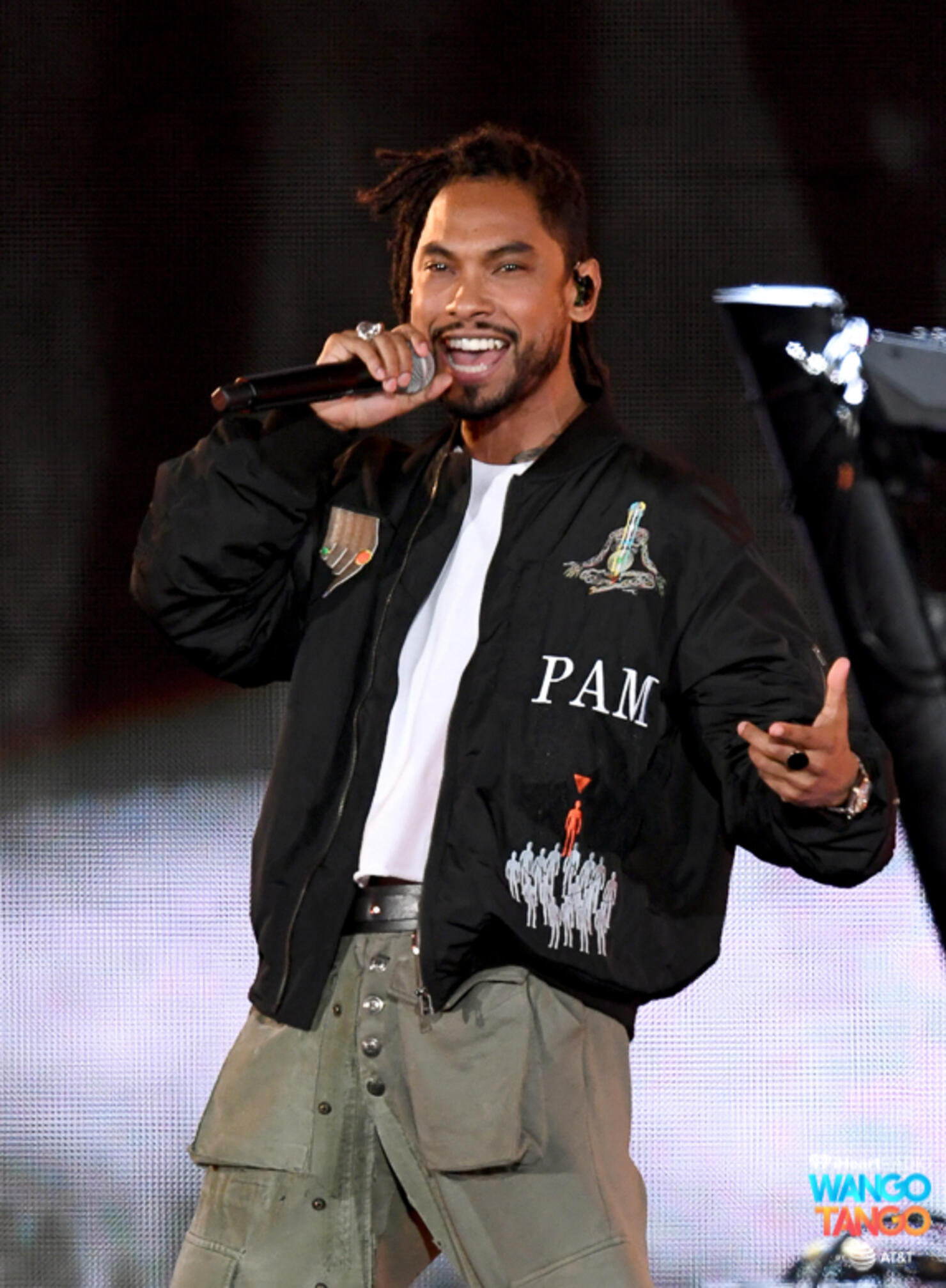 Miguel performs onstage during the 2018 iHeartRadio Wango Tango by AT&T at Banc of California Stadium on June 2, 2018 in Los Angeles, California.