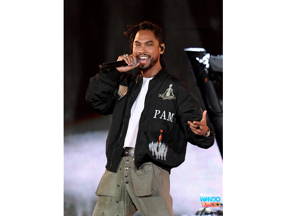Miguel performs onstage during the 2018 iHeartRadio Wango Tango by AT&T at Banc of California Stadium on June 2, 2018 in Los Angeles, California.