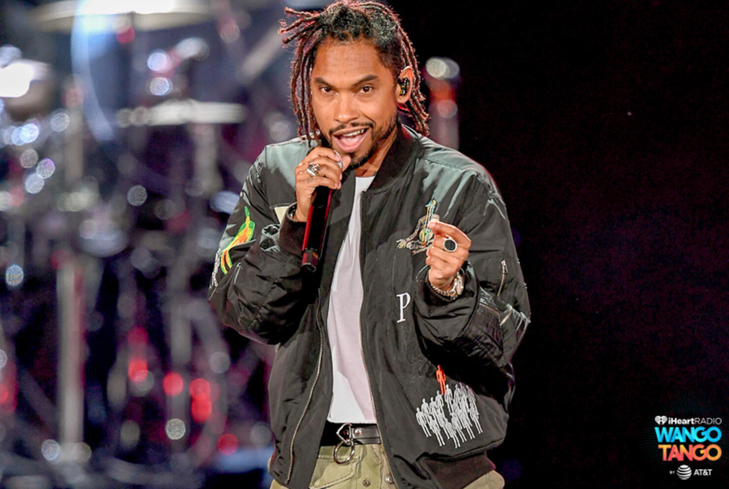 Miguel performs onstage during the 2018 iHeartRadio Wango Tango by AT&T at Banc of California Stadium on June 2, 2018 in Los Angeles, California.