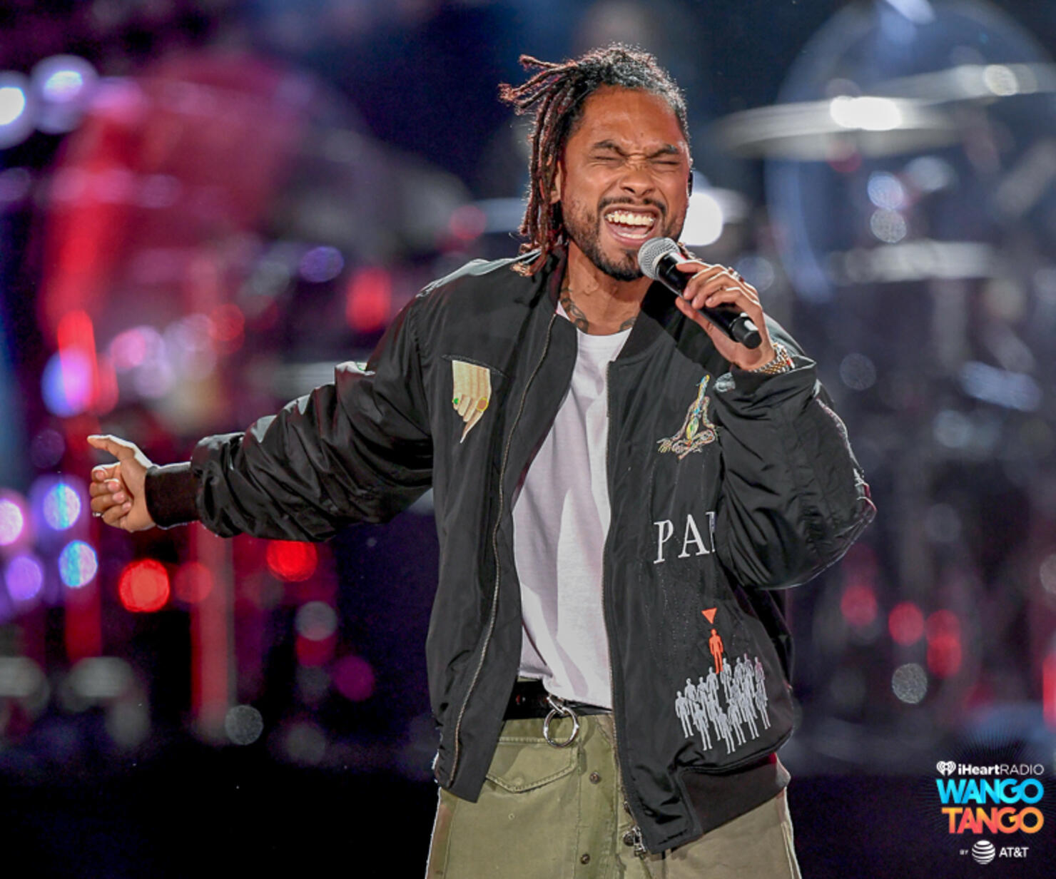 Miguel performs onstage during the 2018 iHeartRadio Wango Tango by AT&T at Banc of California Stadium on June 2, 2018 in Los Angeles, California.