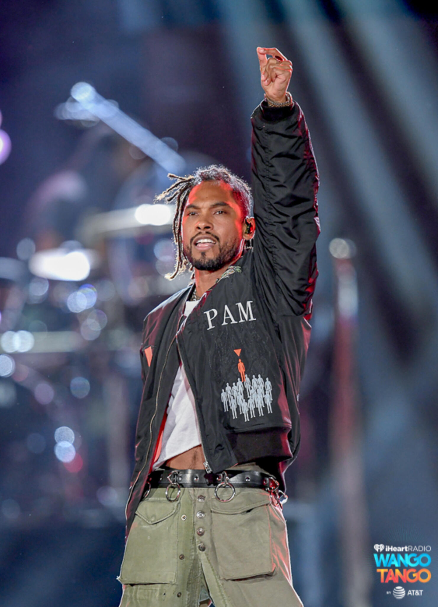 Miguel performs onstage during the 2018 iHeartRadio Wango Tango by AT&T at Banc of California Stadium on June 2, 2018 in Los Angeles, California.