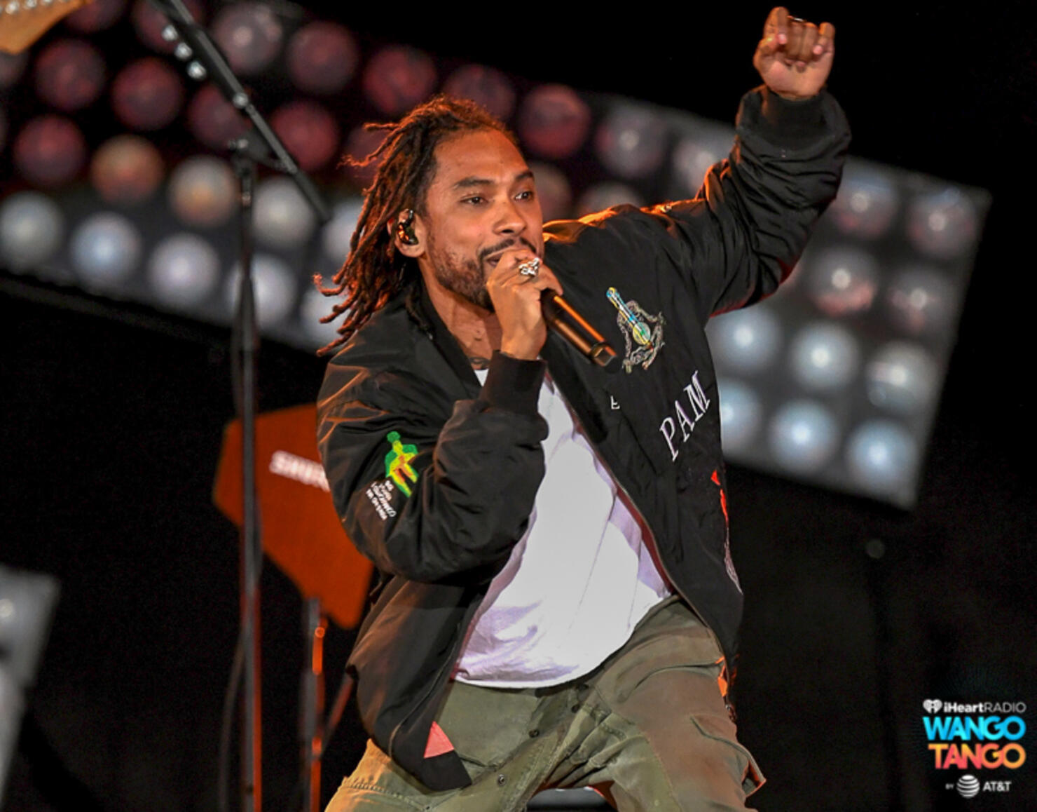 Miguel performs onstage during the 2018 iHeartRadio Wango Tango by AT&T at Banc of California Stadium on June 2, 2018 in Los Angeles, California.