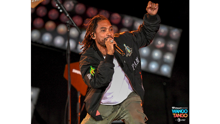 Miguel performs onstage during the 2018 iHeartRadio Wango Tango by AT&T at Banc of California Stadium on June 2, 2018 in Los Angeles, California.