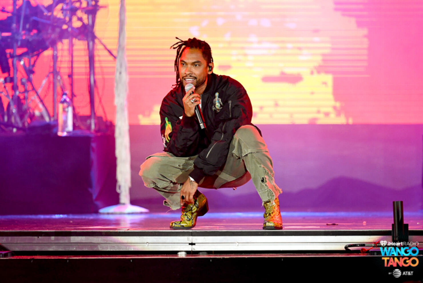 Miguel performs onstage during the 2018 iHeartRadio Wango Tango by AT&T at Banc of California Stadium on June 2, 2018 in Los Angeles, California.