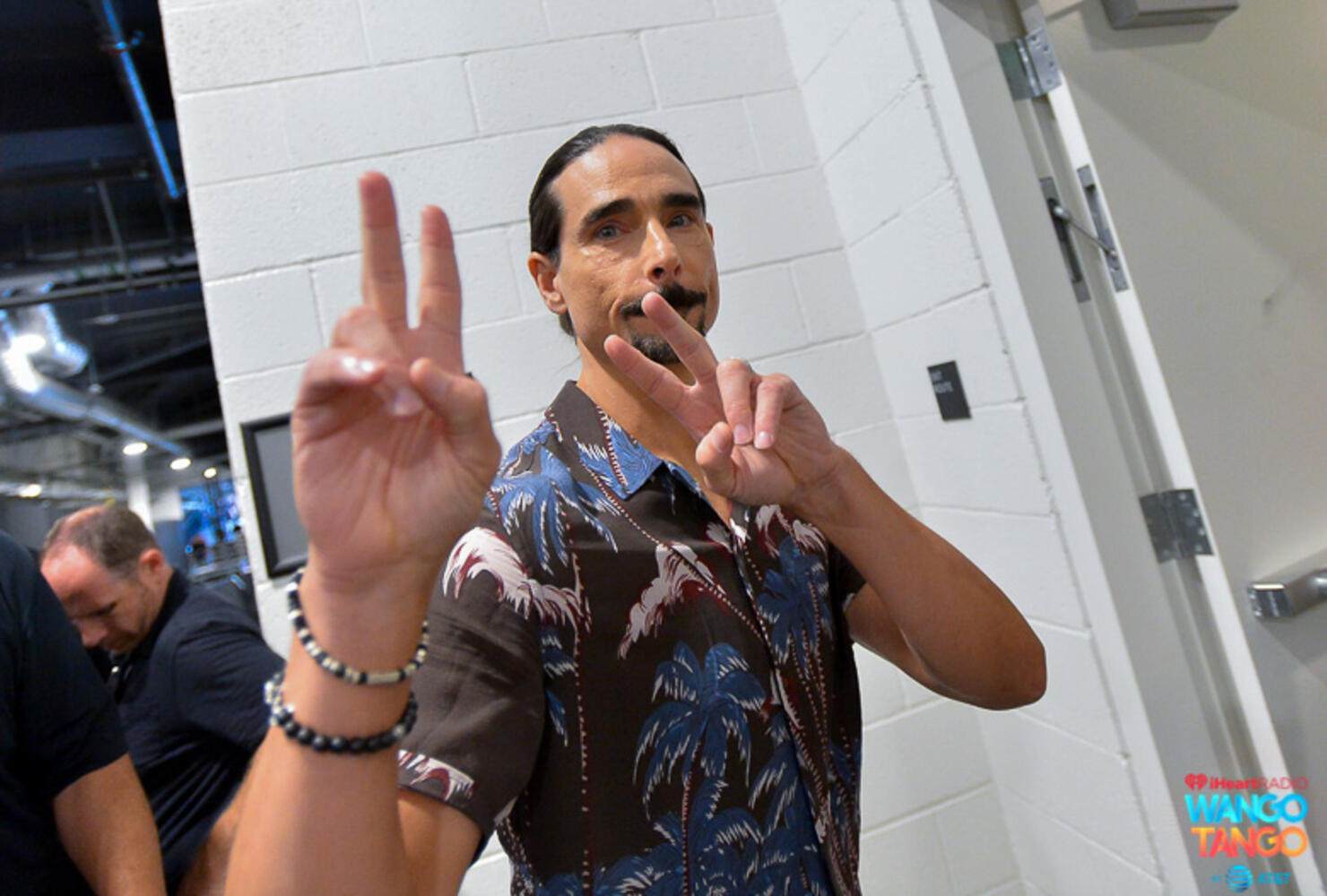  Kevin Richardson of music group Backstreet Boys is seen backstage at the 2018 iHeartRadio Wango Tango by AT&T at Banc of California Stadium on June 2, 2018 in Los Angeles, California. (