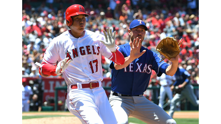 Rangers vs. Angels