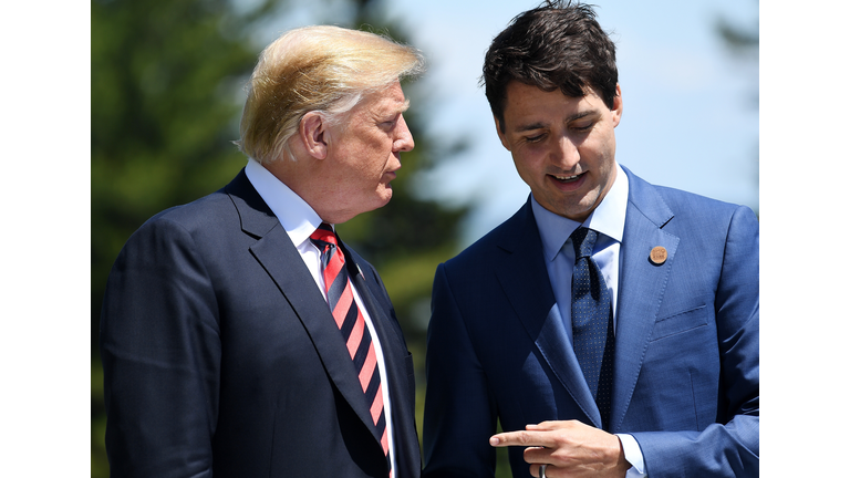 Heads Of State Attend G7 Meeting In Quebec - Day One-photo:Getty Images North America