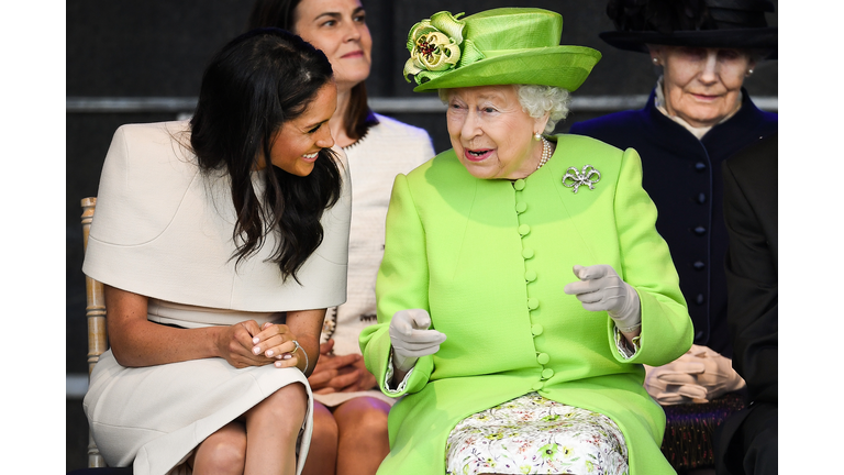 The Duchess Of Sussex Undertakes Her First Official Engagement With Queen Elizabeth II