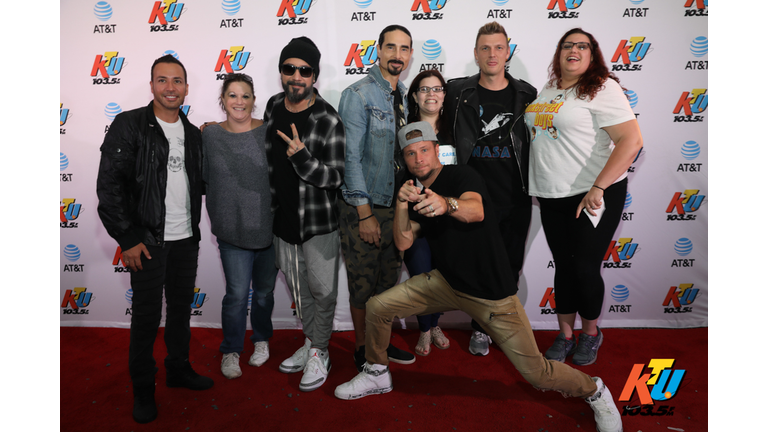 PHOTOS: Backstreet Boys Meet Fans Backstage at KTUphoria