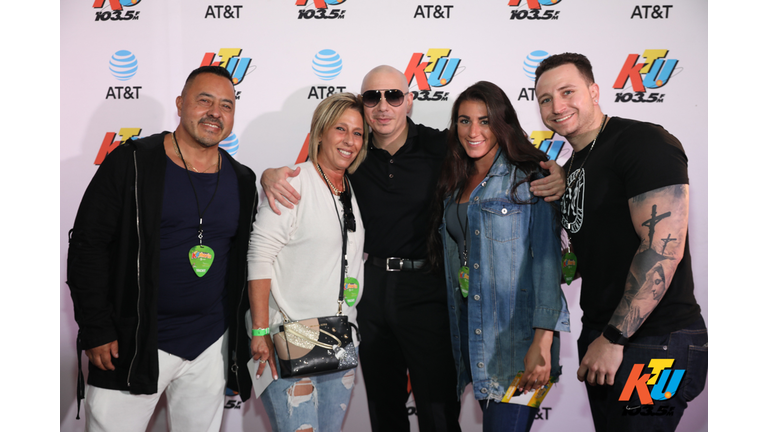 PHOTOS: Pitbull Meets Fans Backstage at KTUphoria