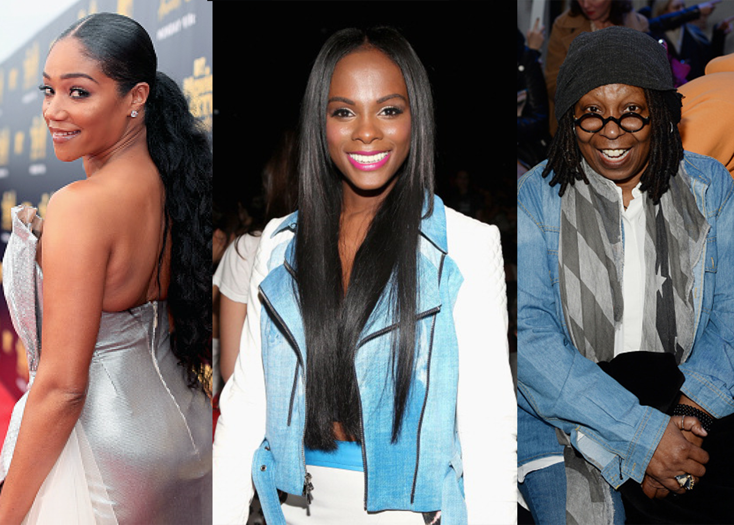 Tiffany Haddish, Tika Sumpter and Whoopi Goldberg - Getty Images