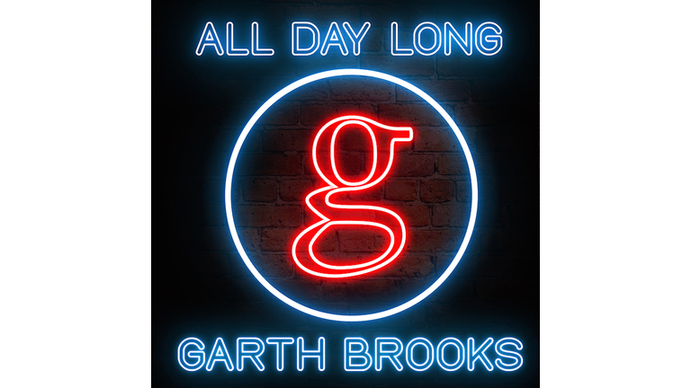 Garth Brooks Single Cover Art "All Day Long"