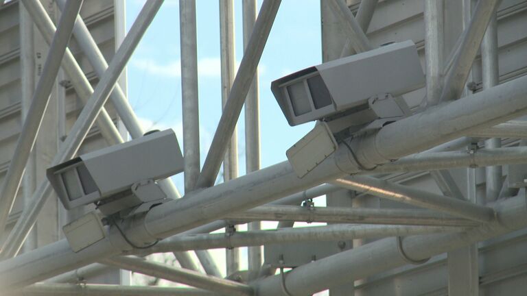 Des Moines I-235 automated traffic cameras WHO TV