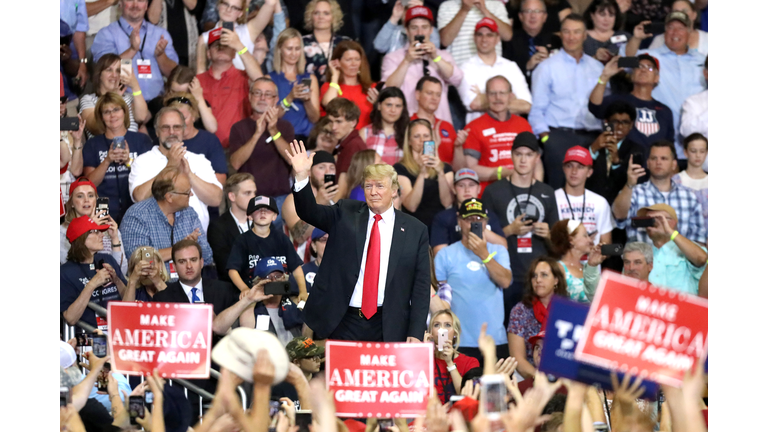 Trump holds MAGA rally amid immigration uproar